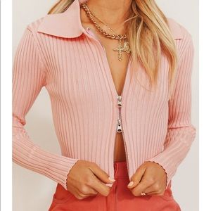 NWT Verge Girl Pink Long Sleeve Top